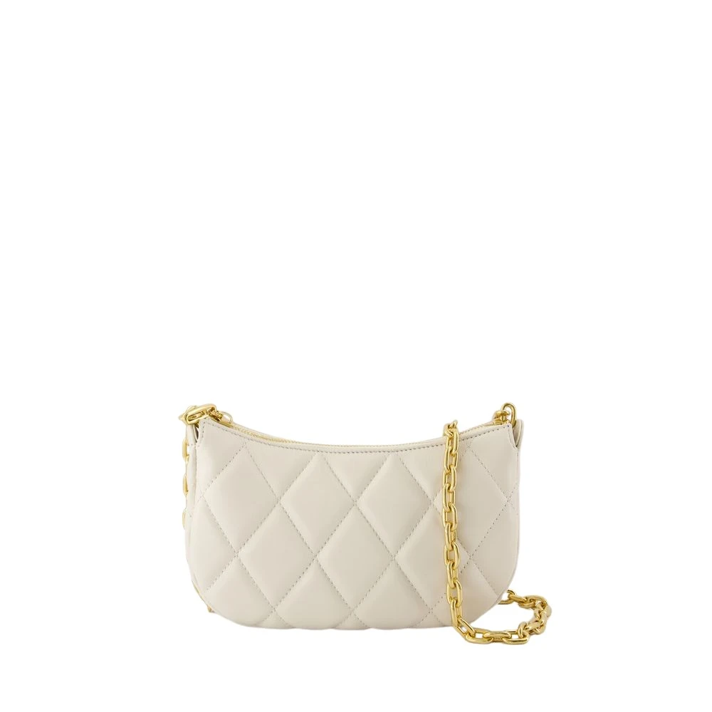 Burberry Gewatteerde Leren Rocking Pouch Beige Dames
