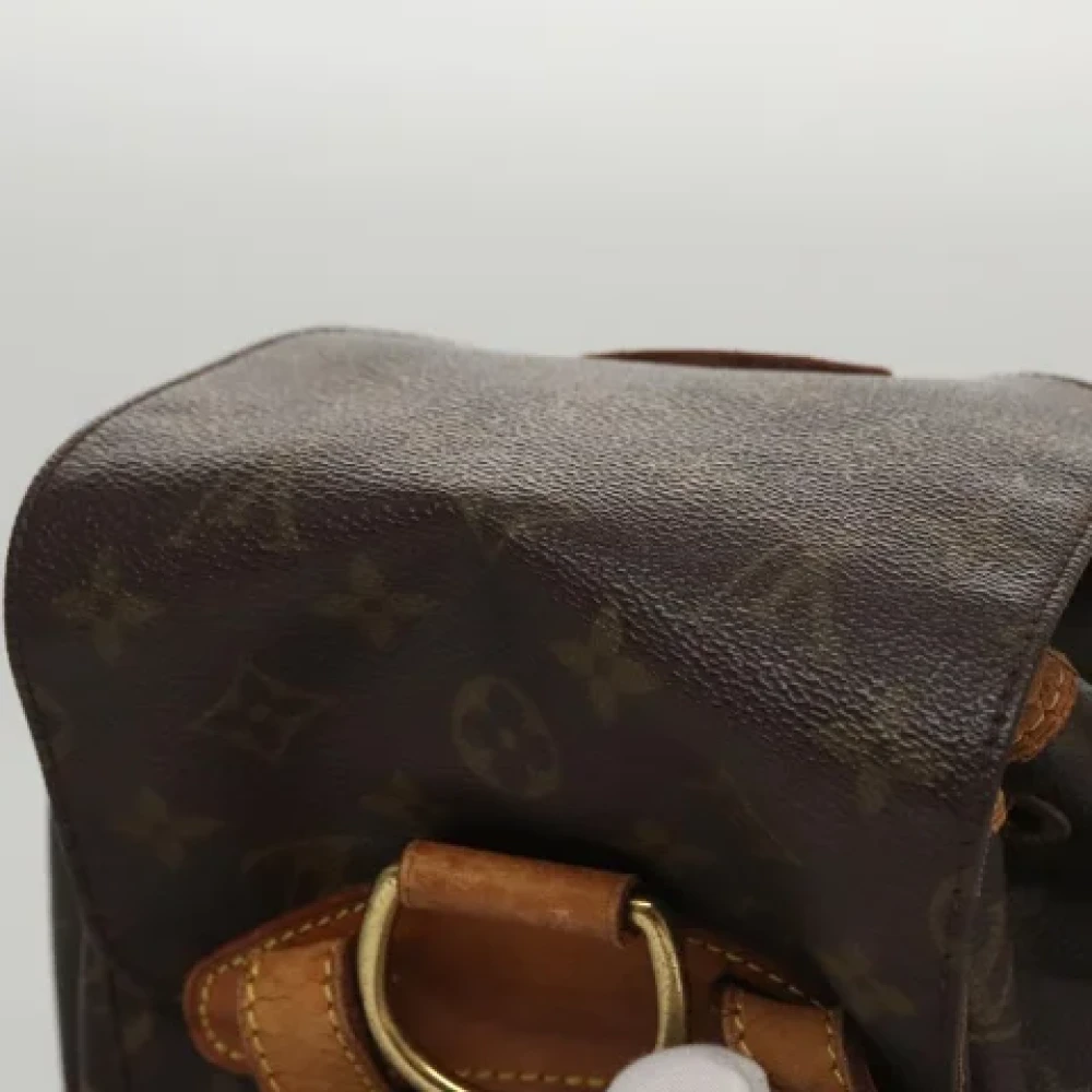 Louis Vuitton Vintage Pre-owned Canvas backpacks Brown Dames