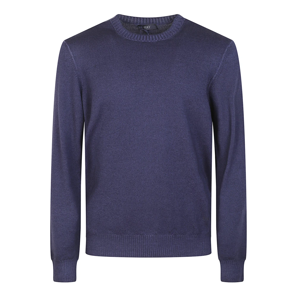 Knitwear > Round-neck Knitwear - - Fay - Modalova