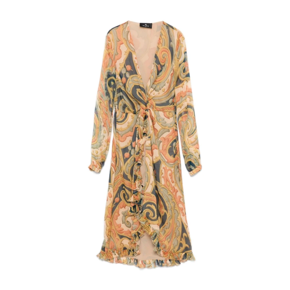 ETRO Elegante Zwarte Jurk voor Vrouwen Multicolor Dames