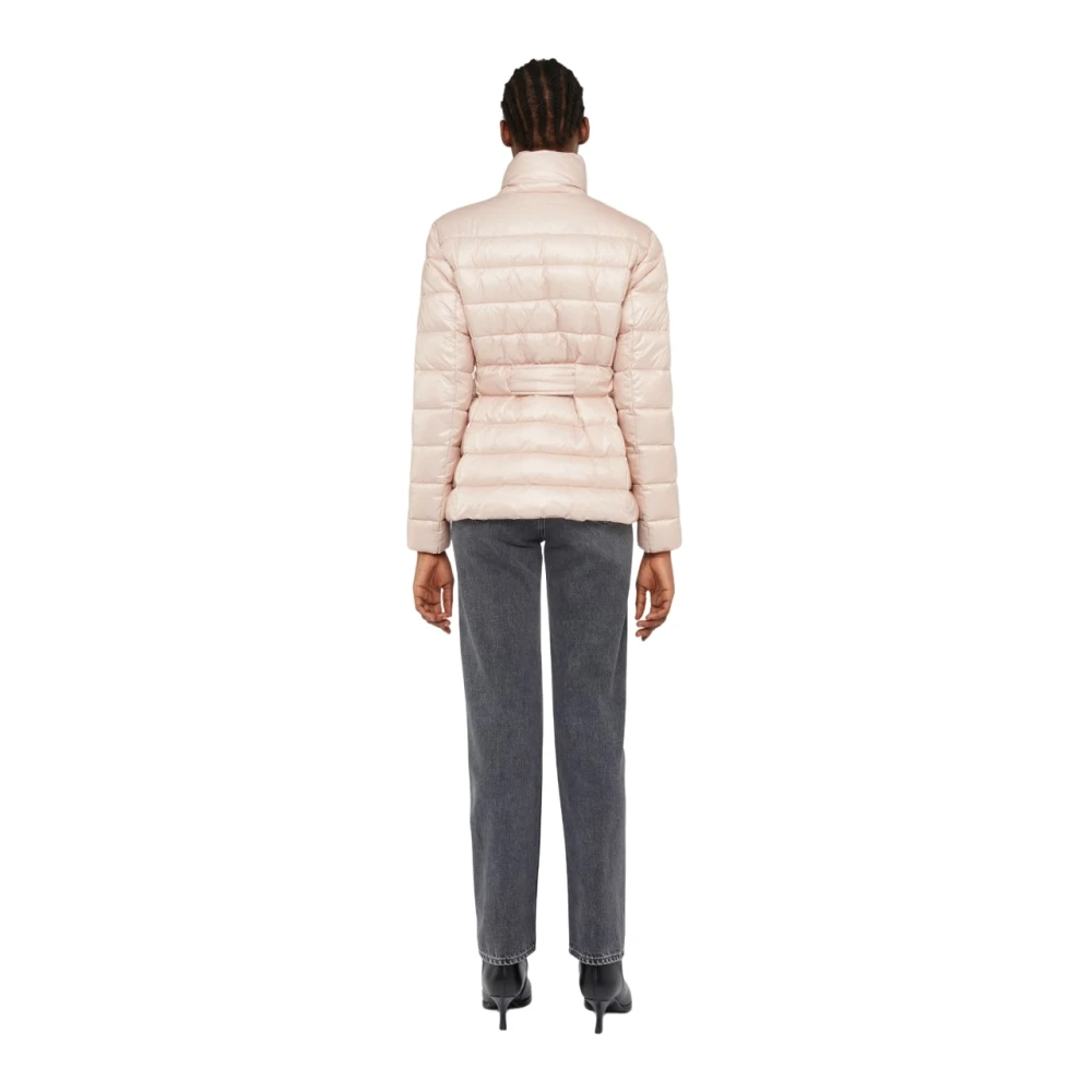 Trussardi Lichtgewicht Donsjas voor Mannen Pink Dames
