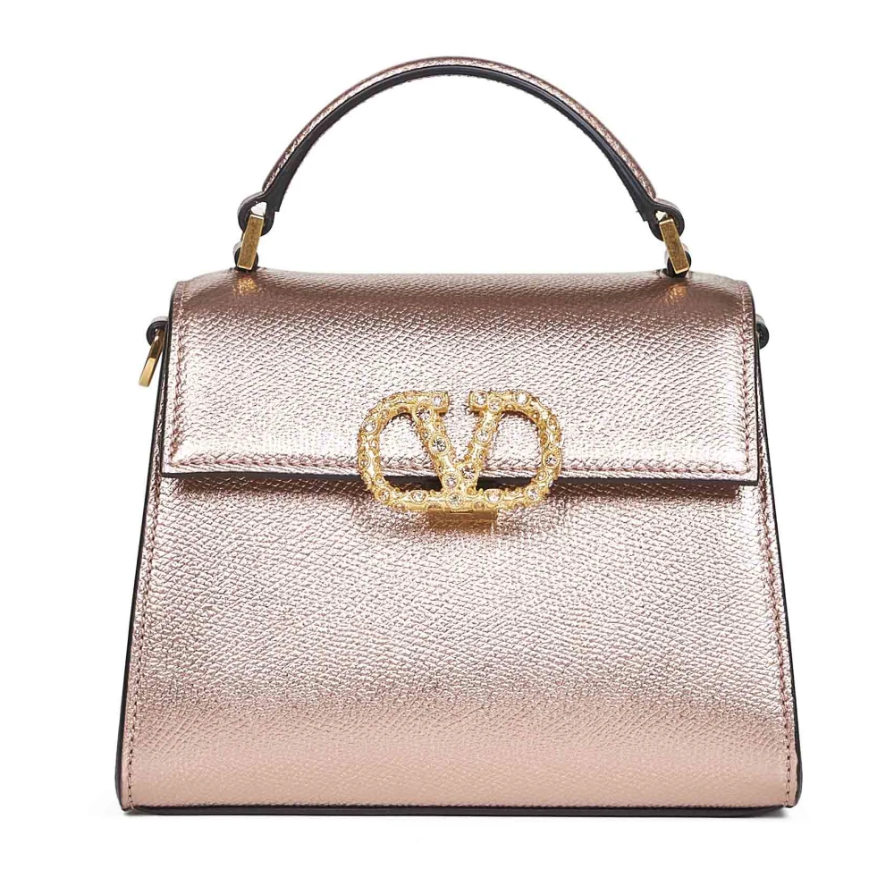 Valentino Garavani Women's Pink Locò Small Shoulder Bag