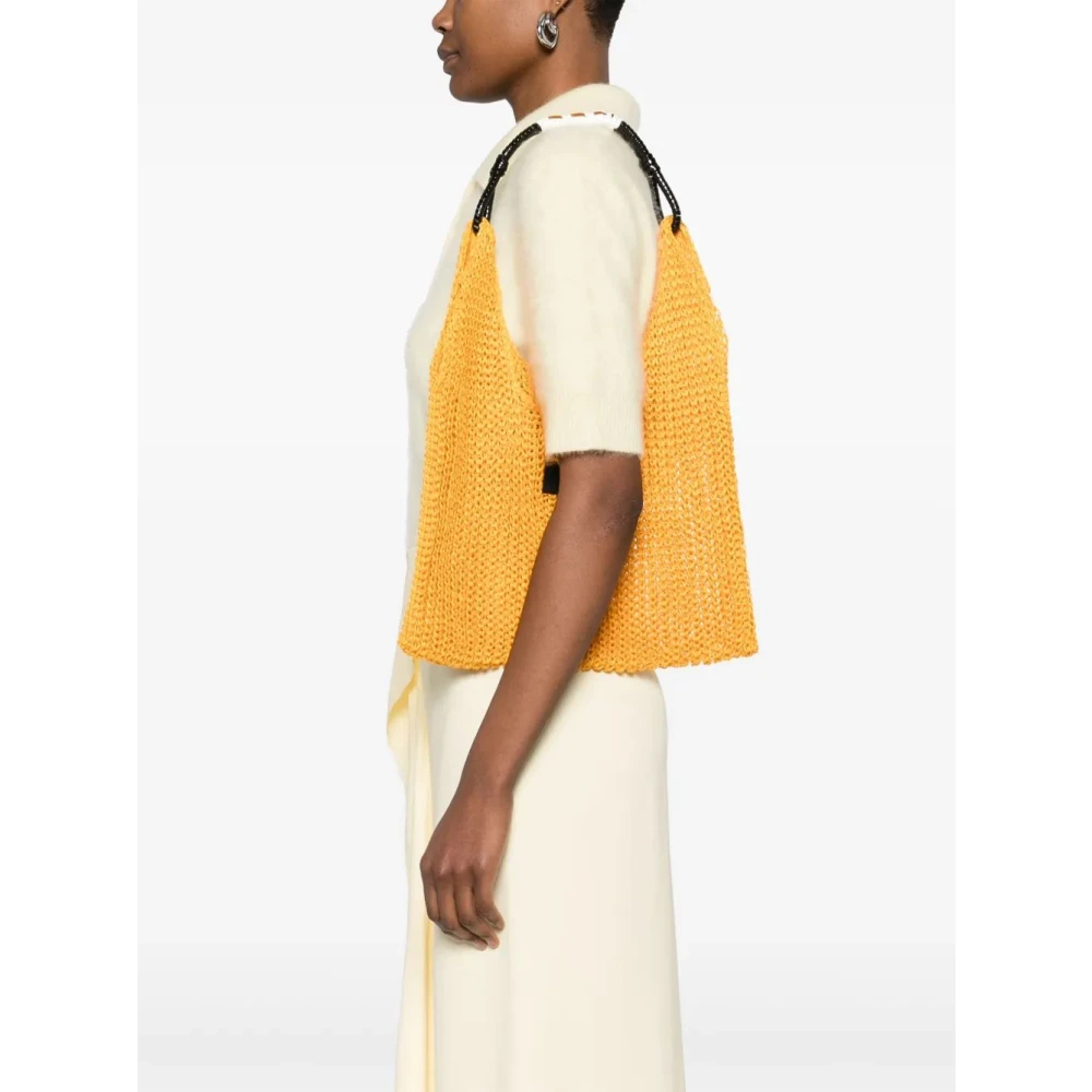 Plan C Tank Top Shopper Orange Dames