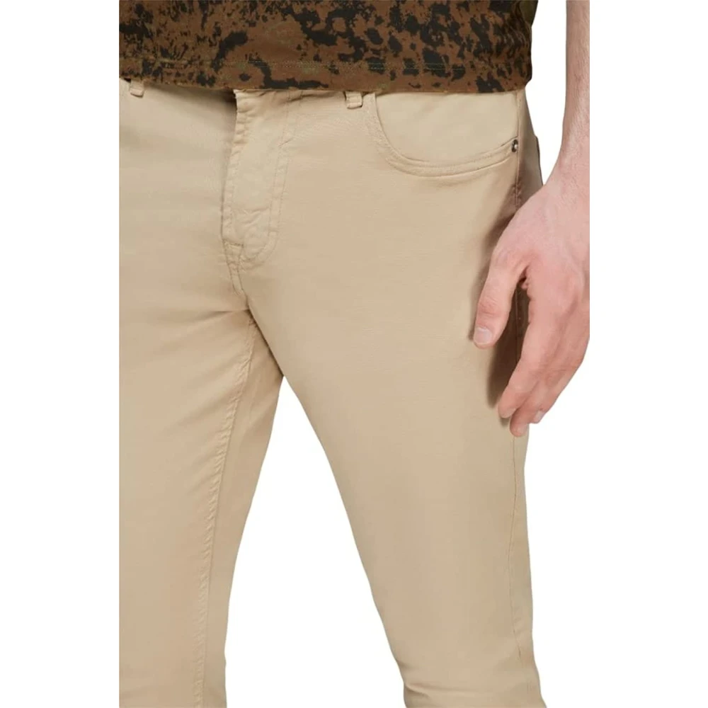 Guess 5 Zakken Broek Beige Heren