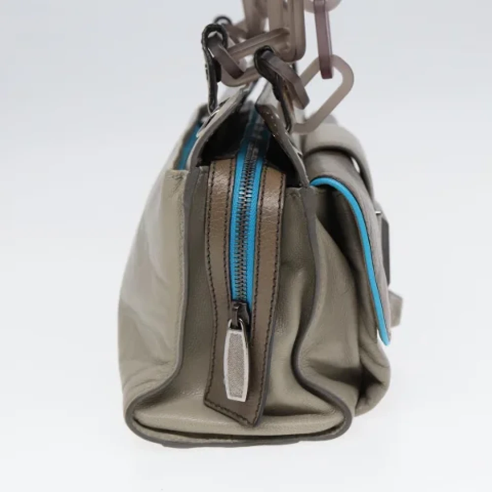 Balenciaga Vintage Pre-owned Leather balenciaga-bags Gray Dames