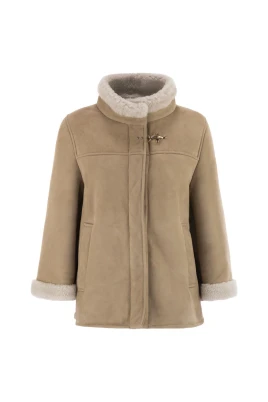 Shearling Hook Cape
