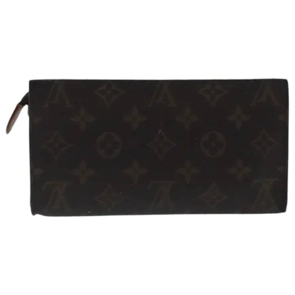 Louis Vuitton Vintage Pre-owned Canvas pouches Brown Dames