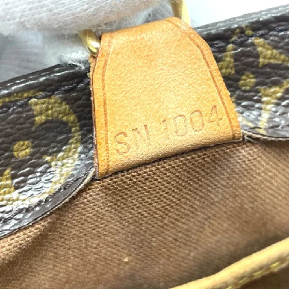 Louis Vuitton Vintage Pre-owned Cotton louis-vuitton-bags Brown Dames