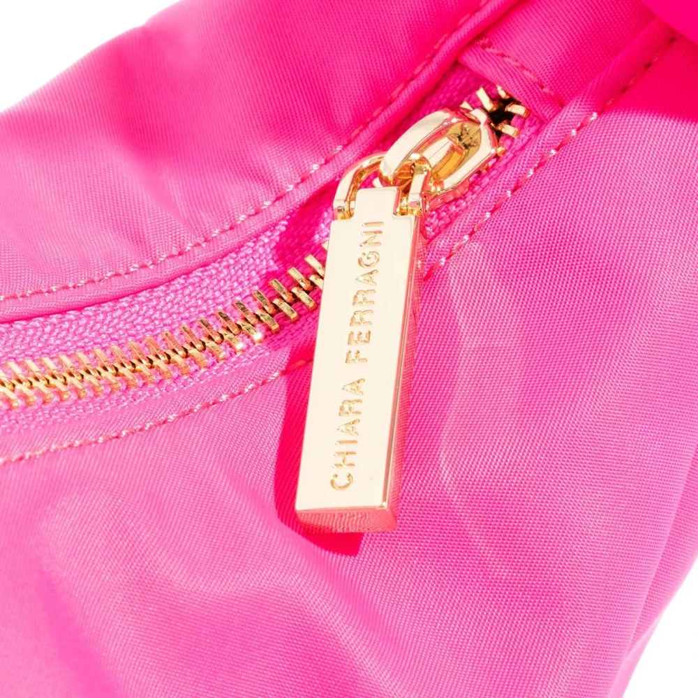 Chiara Ferragni Collection Gouden Oog Ster Fuchsia Rode Tas Pink Dames