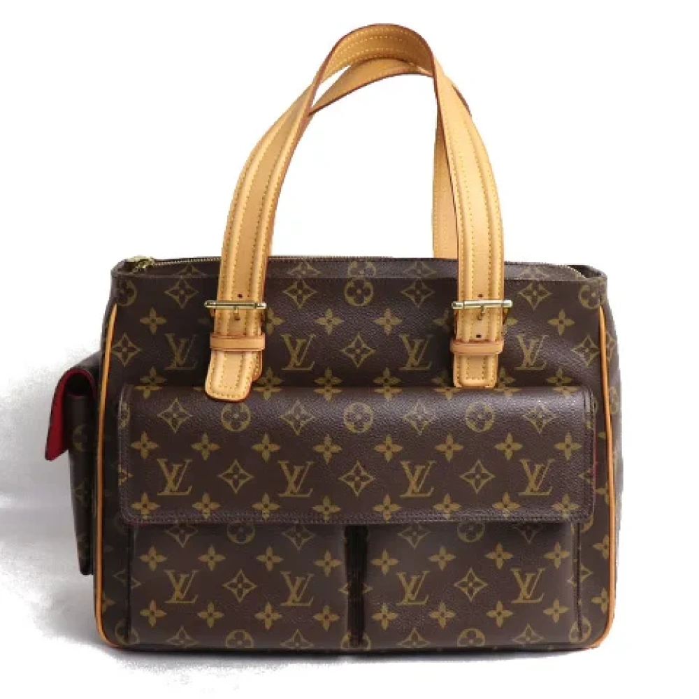 Louis Vuitton Vintage Pre-owned Canvas louis-vuitton-bags Brown Dames