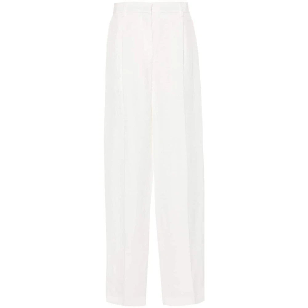 Trousers > Wide Trousers - - Msgm - Modalova