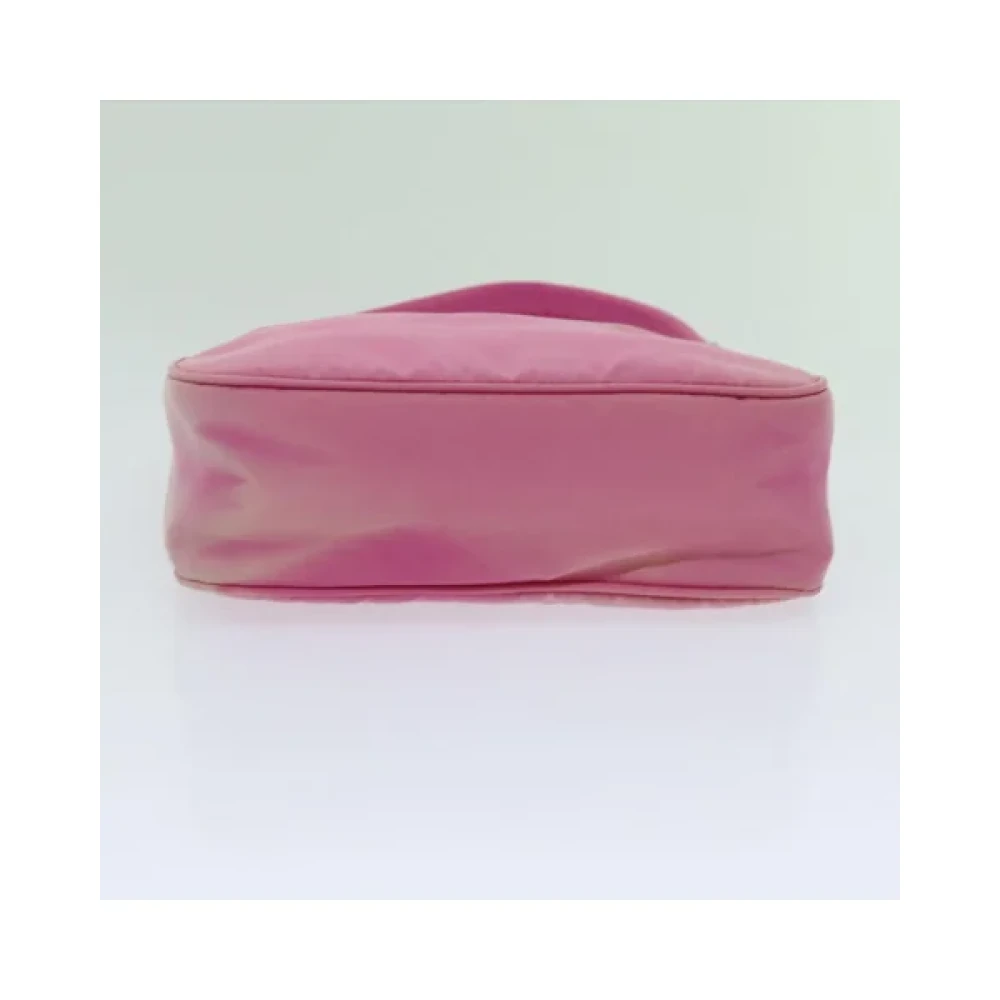 Prada Vintage Pre-owned Nylon prada-bags Pink Dames