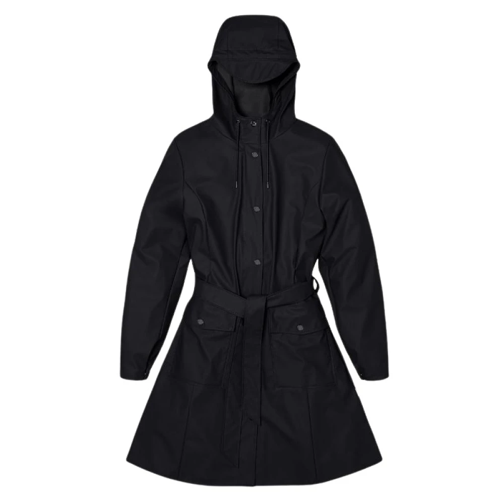 Rains - Coats > Parkas - Black - Rains - Modalova