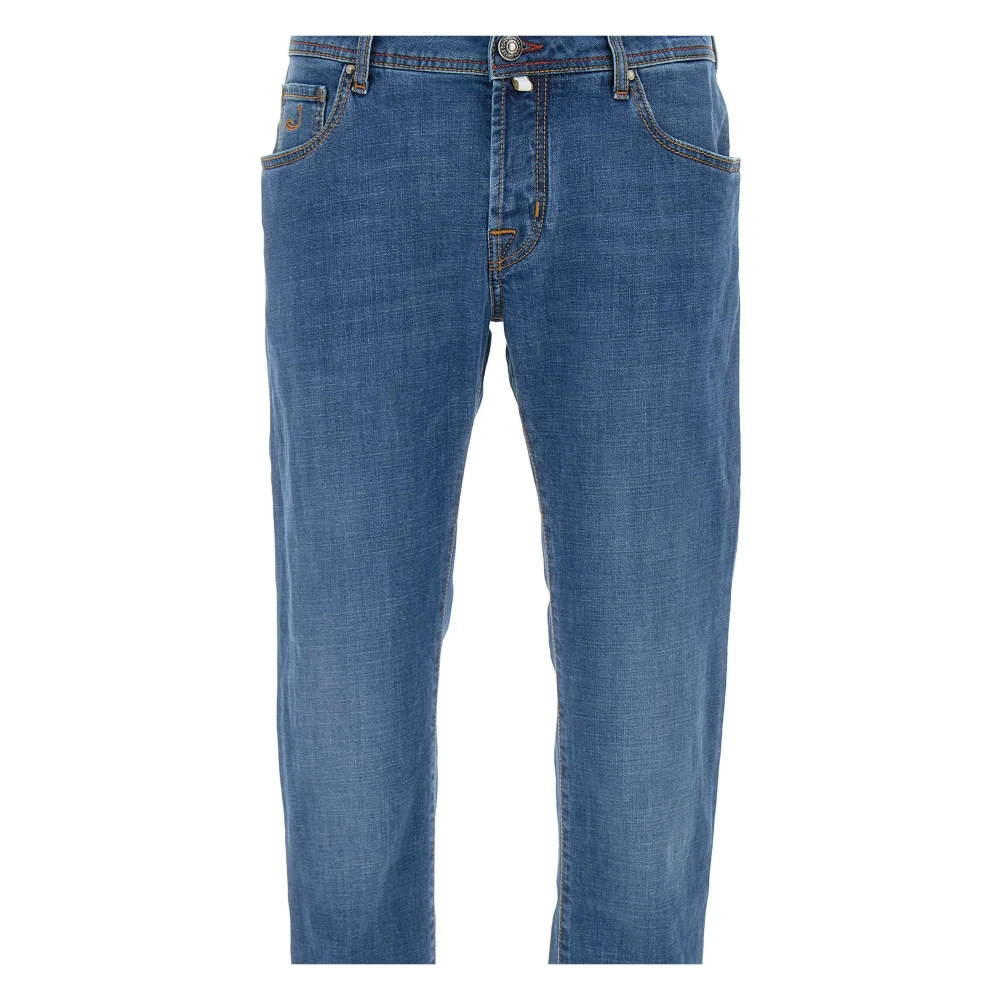 Jacob Cohën Heren Nick Jeans Blauw Denim Blue Heren
