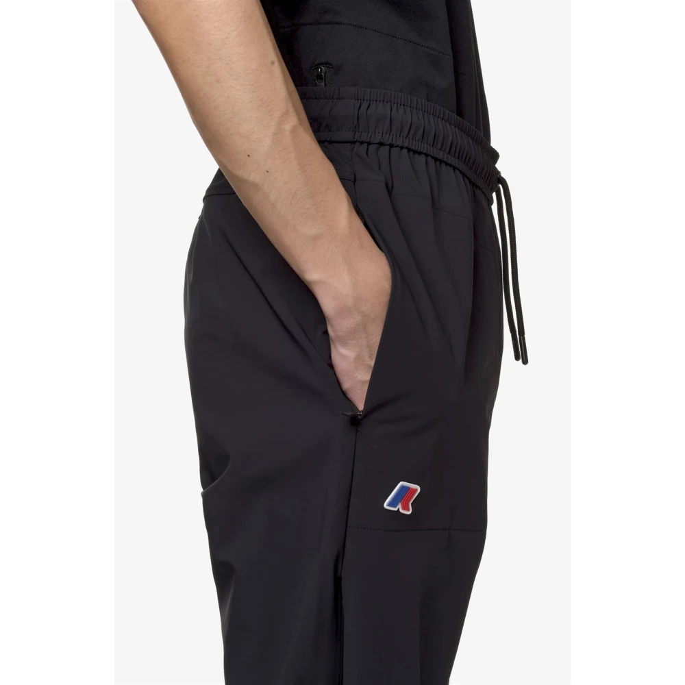 K-way Sweatpants Black Heren