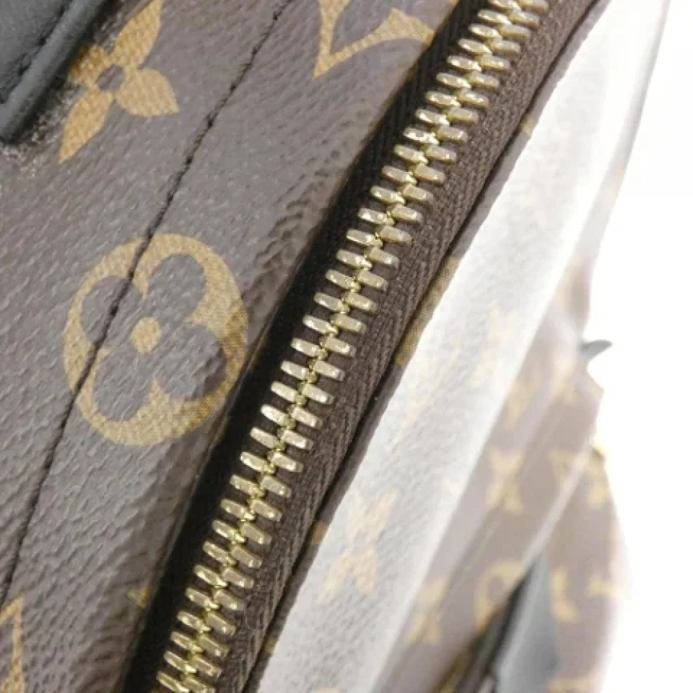 Louis Vuitton Vintage Pre-owned Canvas backpacks Brown Dames