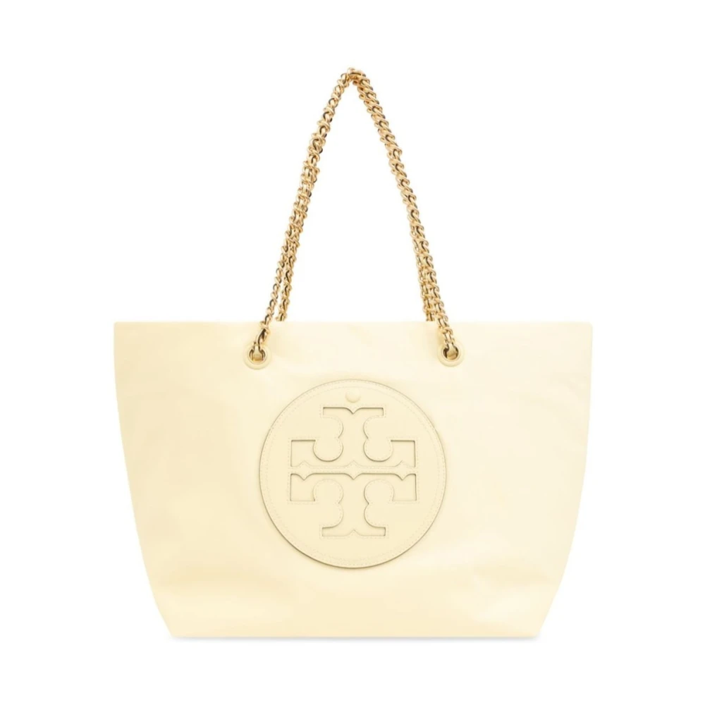 TORY BURCH Citroen Tote Tas Beige Dames