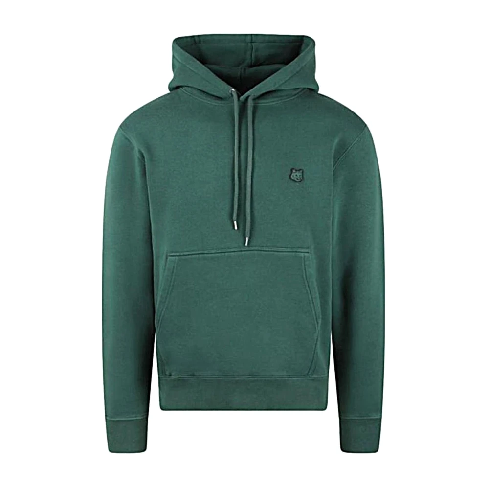 Maison Kitsuné Stijlvolle Sweatshirt voor Mannen Green Heren