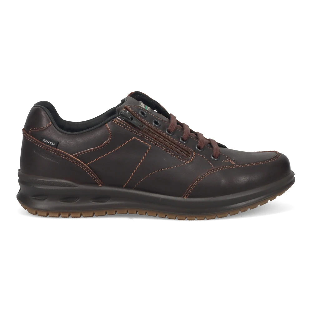 Grisport Leren Casual Schoen Heren Schoenen Bruin