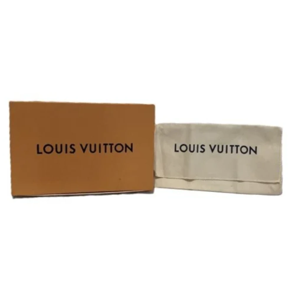 Louis Vuitton Vintage Pre-owned Canvas wallets Brown Dames