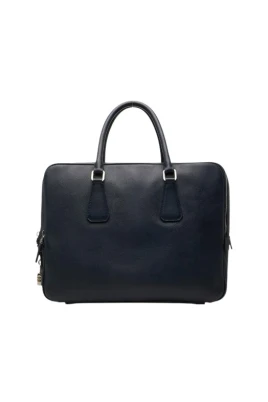 Pre-owned Saffiano Läderportfölj