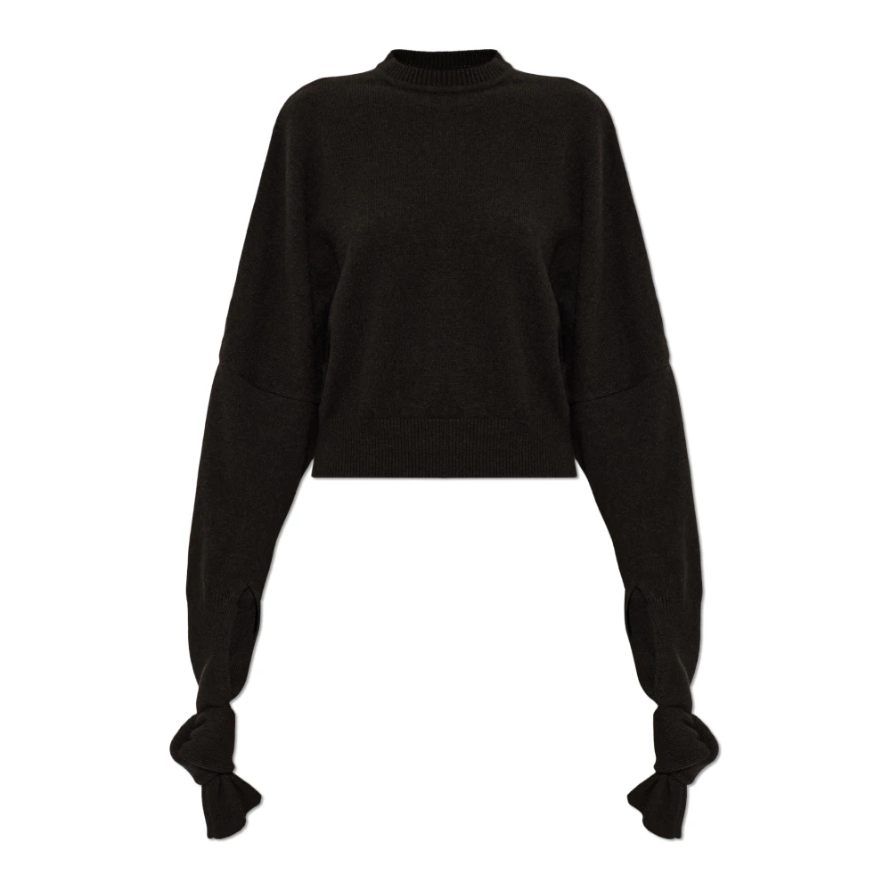 Jacquemus Donna Marrone - Le Pull Fiocco - Knitwear - 2XS - Immagine 2