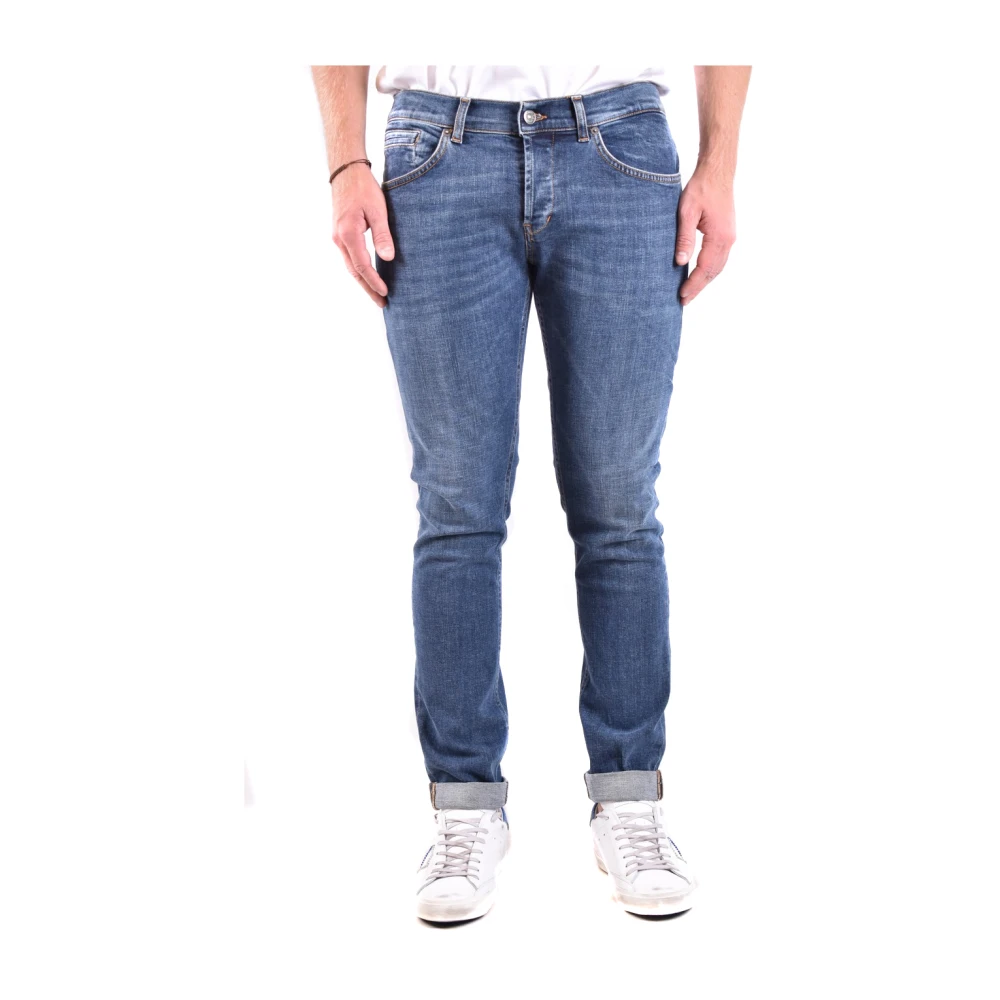 Dondup Slim-Fit Jeans voor Moderne Man Blue Heren