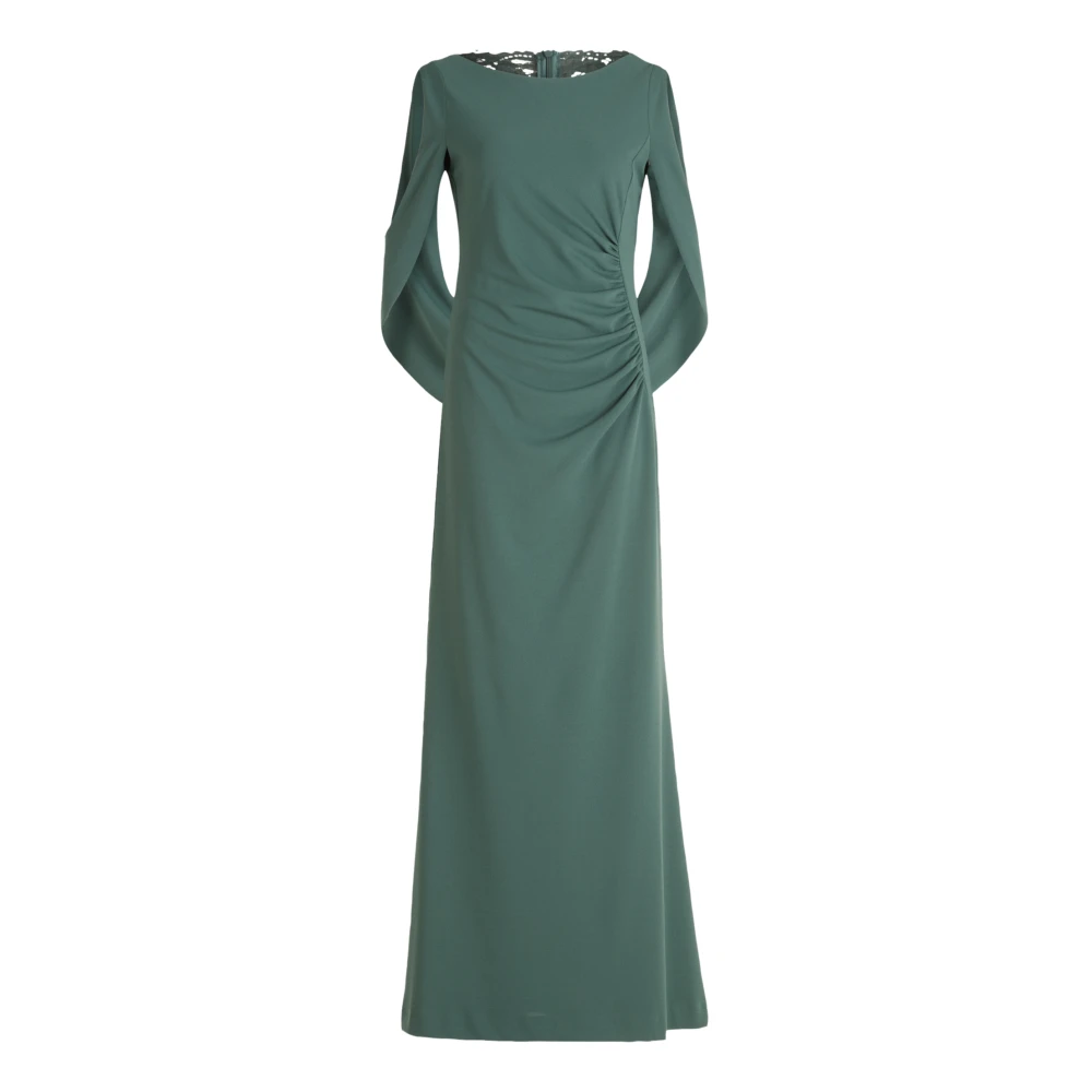 Vera Mont Elegante Kant Avondjurk Green Dames