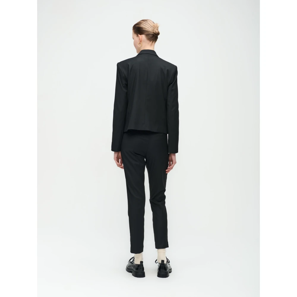 Jane Lushka Bart Blazer Black Dames