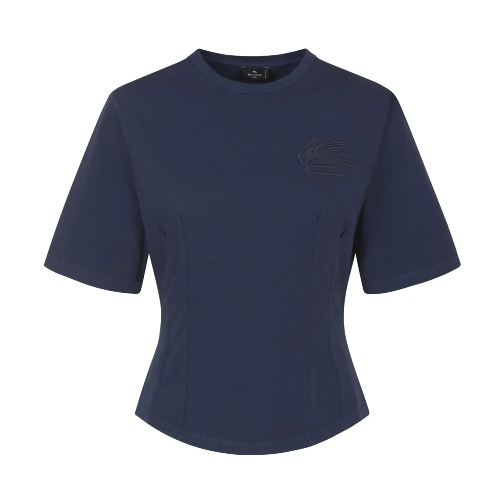 ETRO Blauwe overhemden Blue Dames
