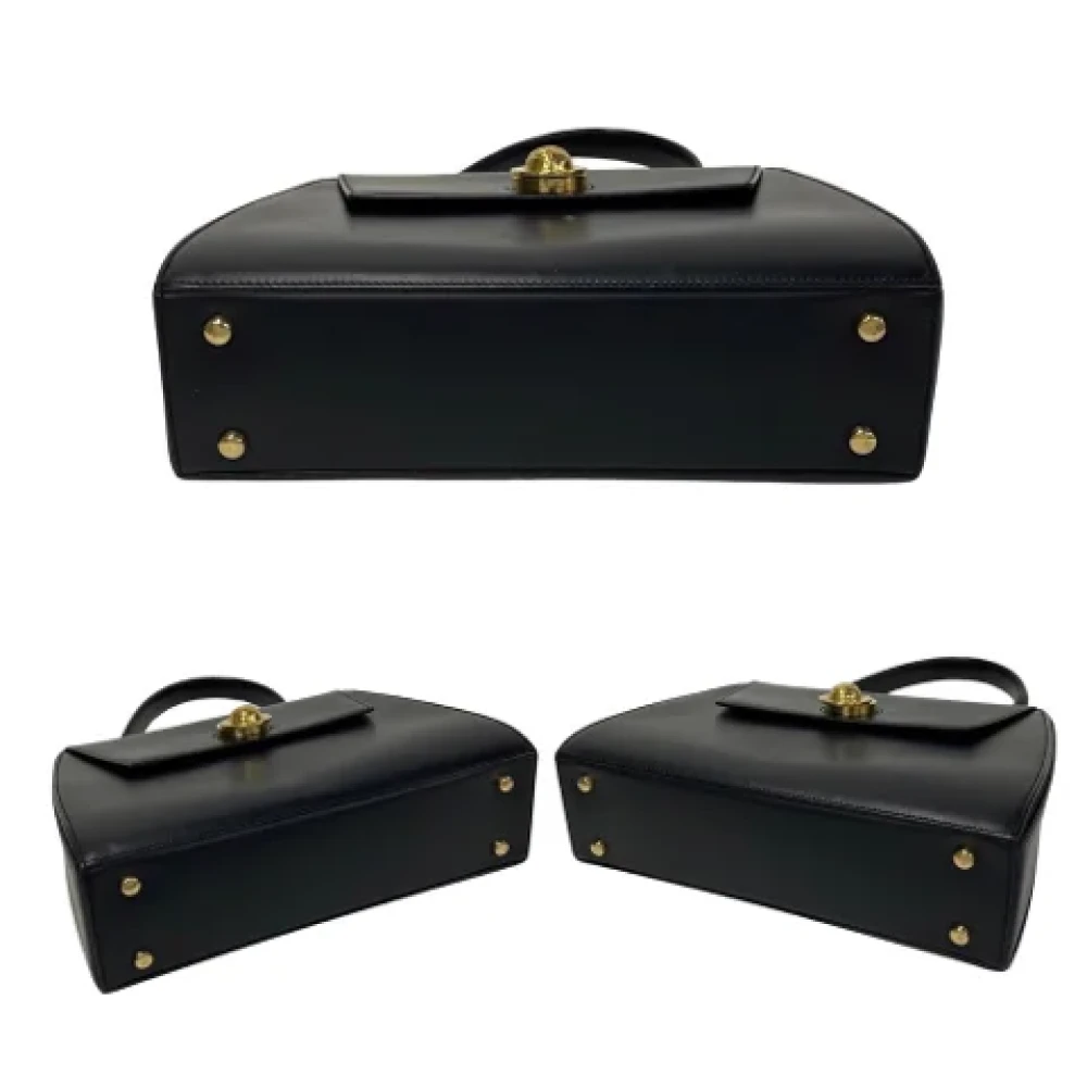 Celine Vintage Pre-owned Leather celine-bags Black Dames