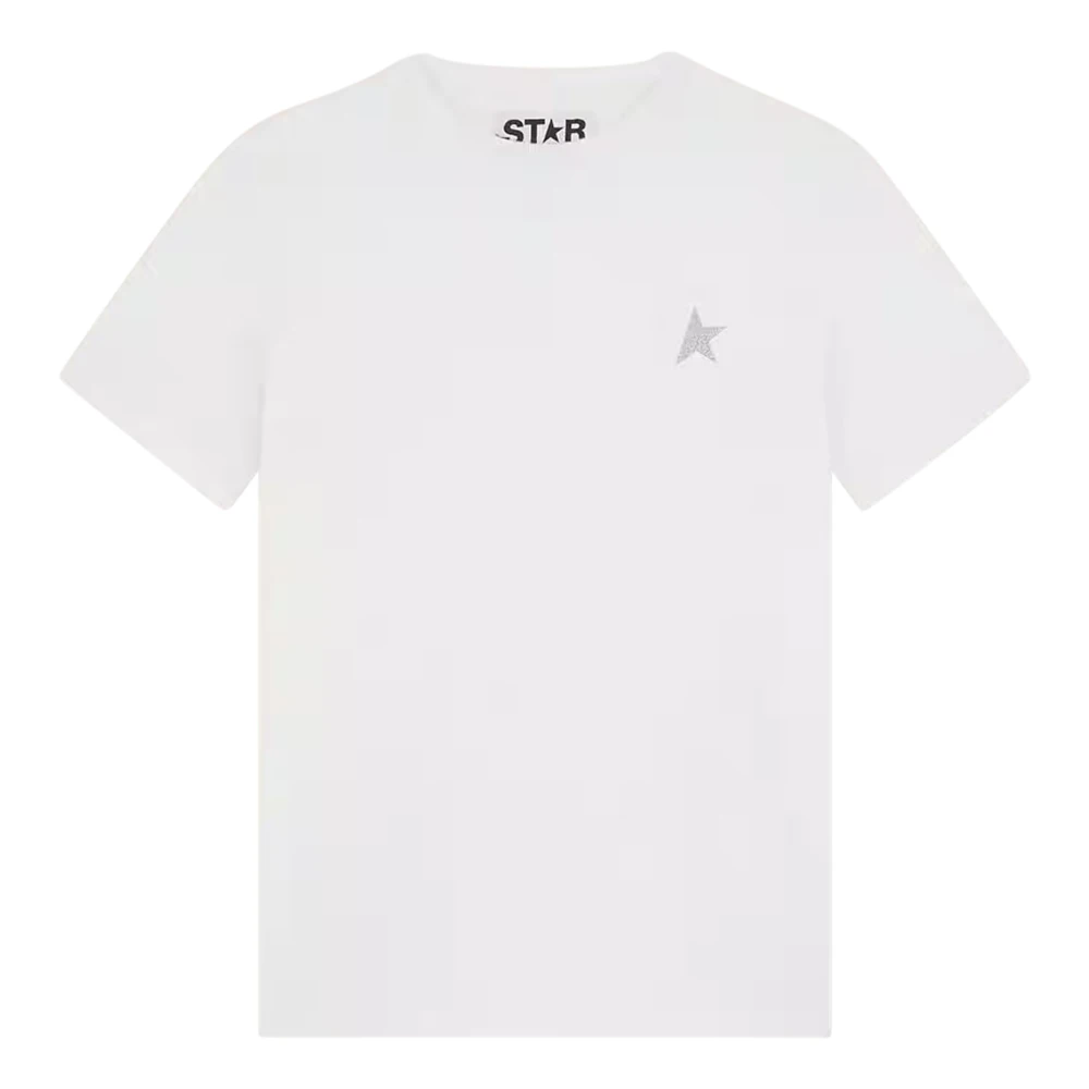 Golden Goose Femme Blanc - Small Star T-Shirt - Tops - Taille: 40 Fr
