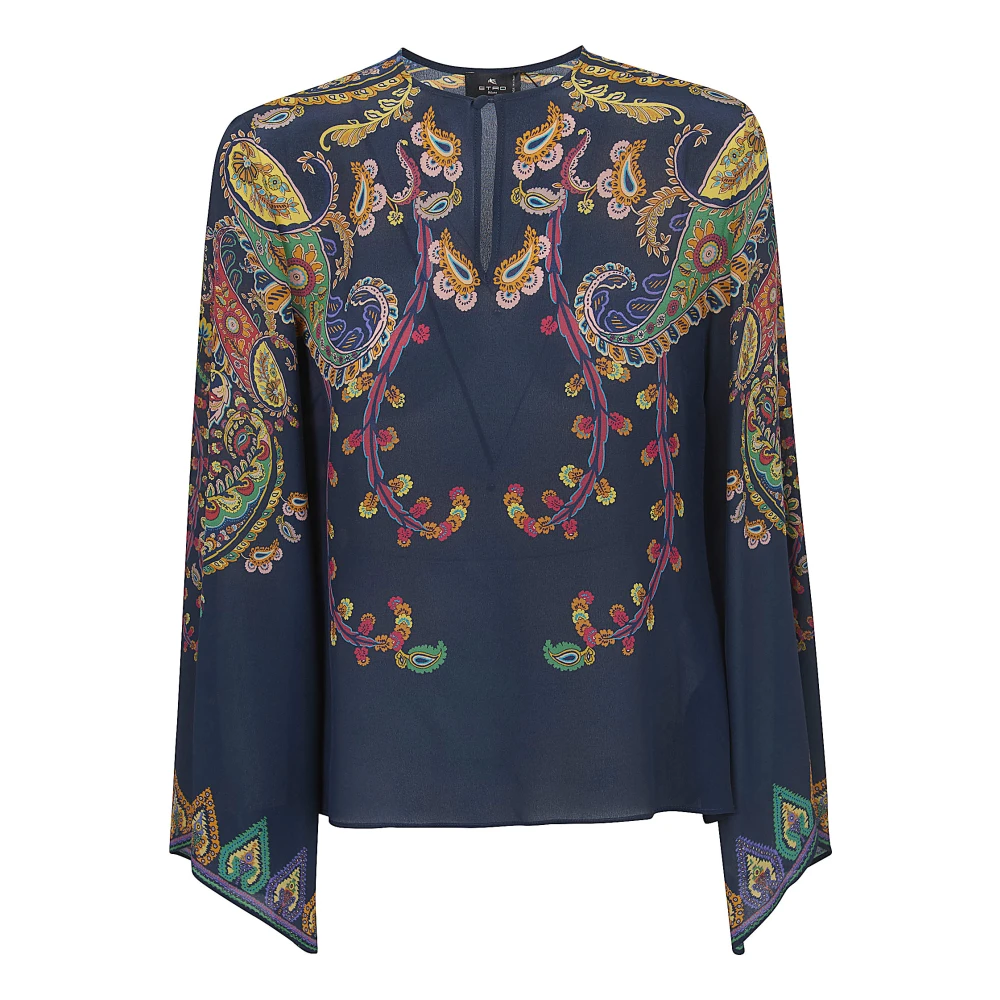 Etro Donna Multicolor Camicette E, S, New,