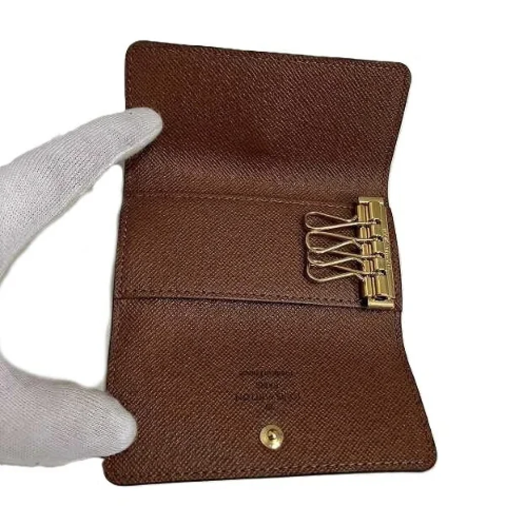 Louis Vuitton Vintage Pre-owned Canvas key-holders Brown Dames