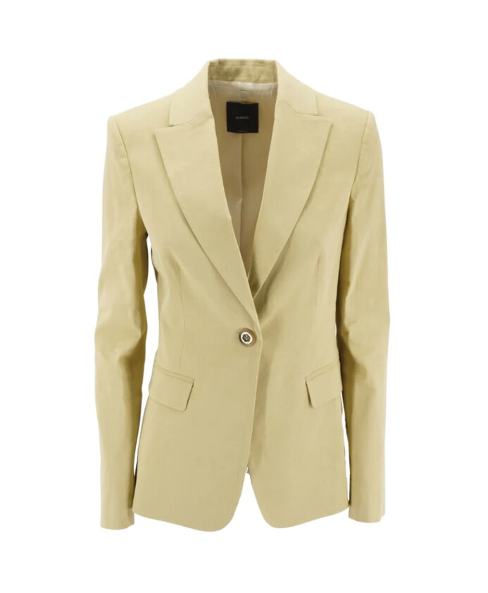 veste-de-blazer-en-lin-jaune