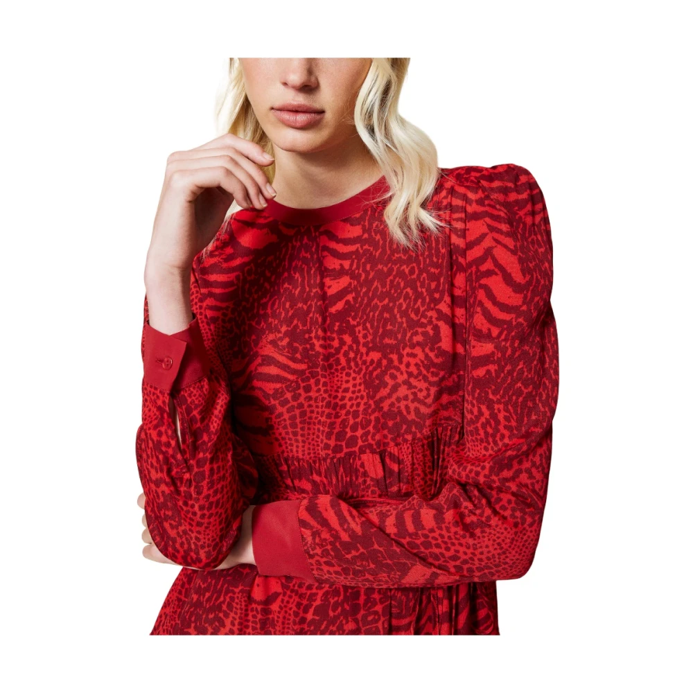 Twinset Korte jurken Red Dames