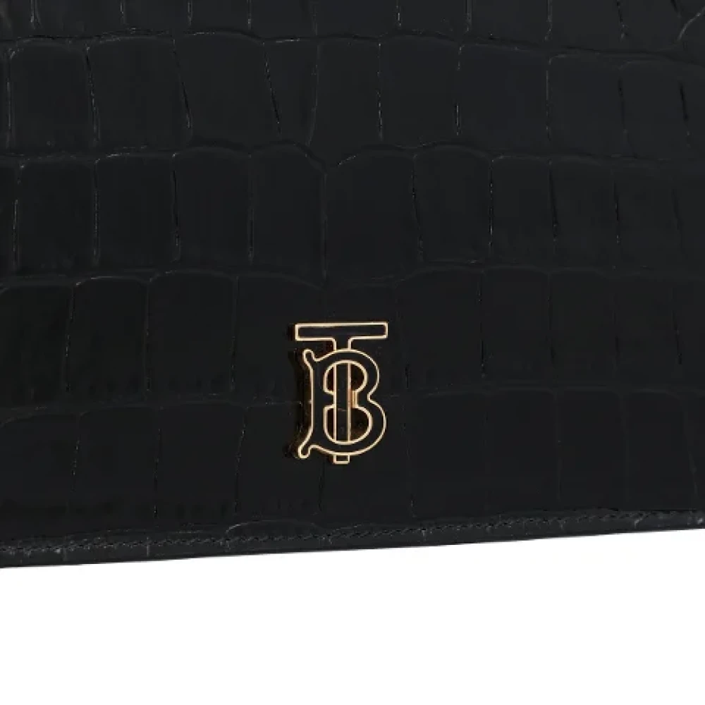 Burberry Leather shoulder-bags Black Dames