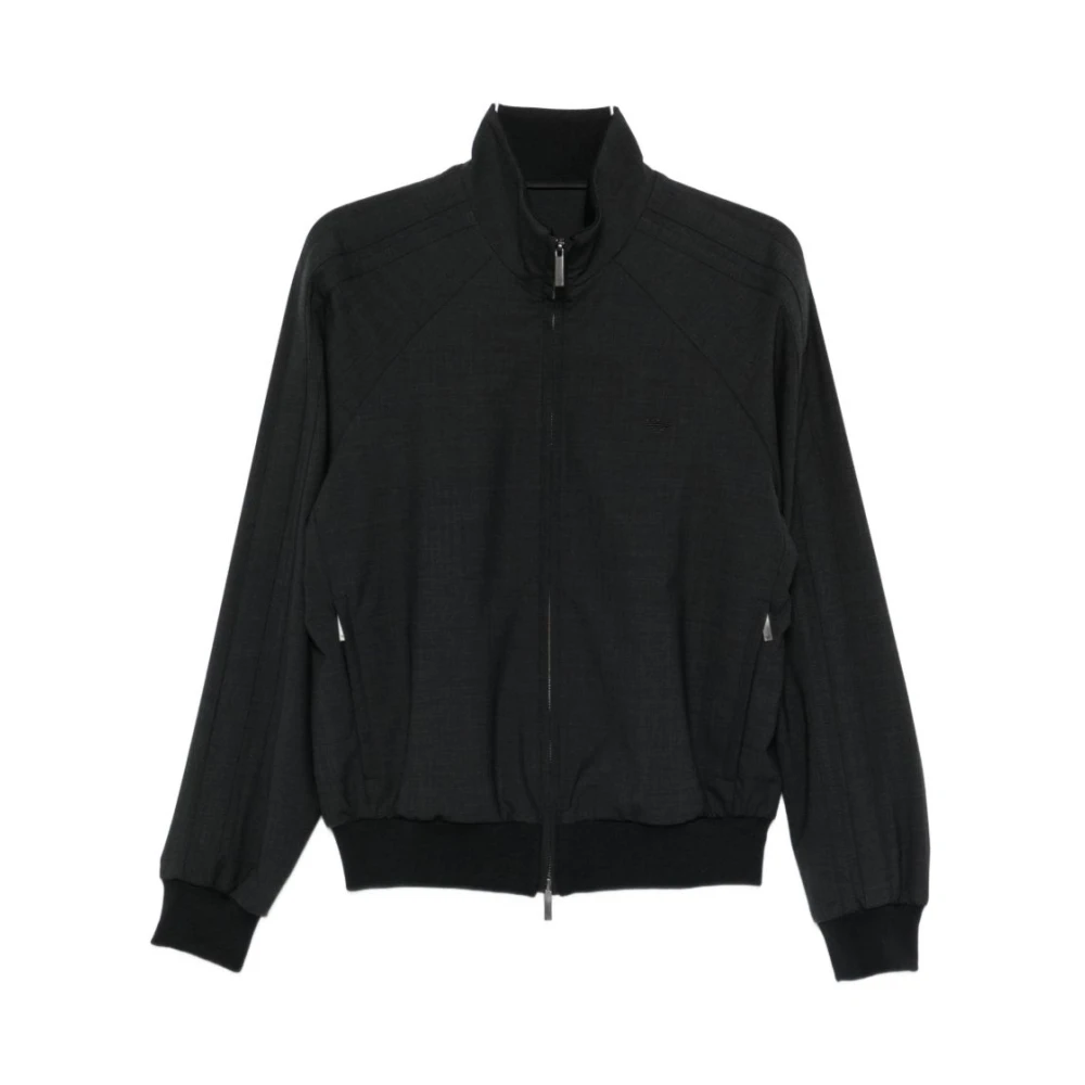 Emporio Armani Men's Gray Icon Full-Zip Blouson - Zip-Throughs - 3XL - Sweatshirts & Hoodies