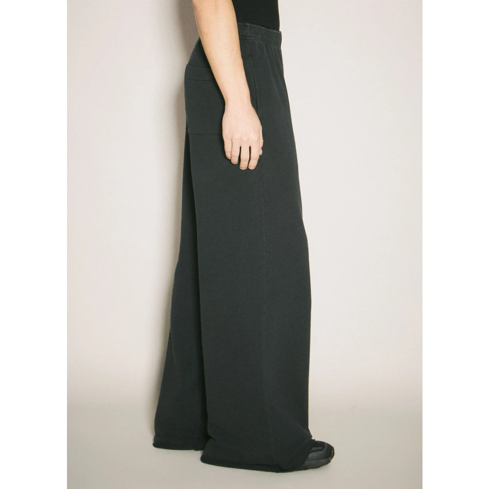 MM6 Maison Margiela Inside-Out Katoenen Joggingbroek Black Heren