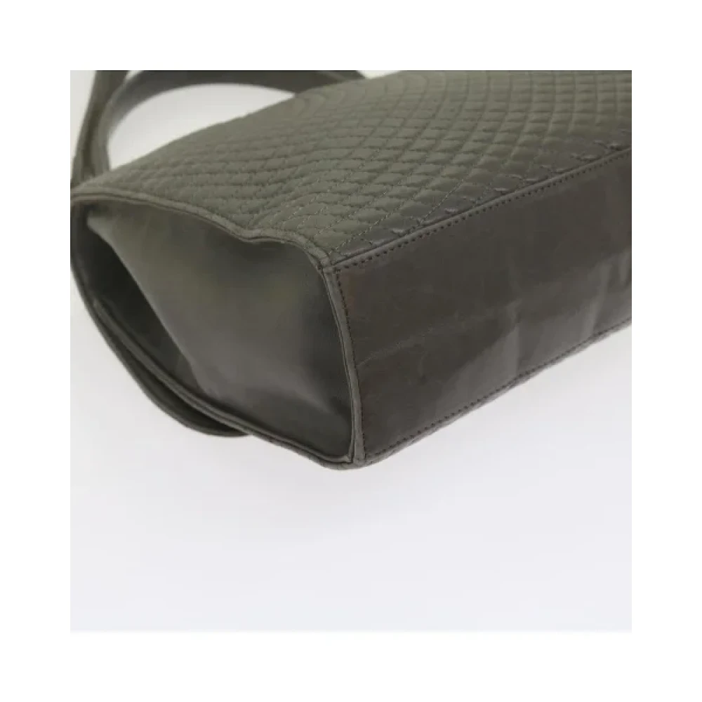 Bally Pre-owned Leather shoulder-bags Gray Dames