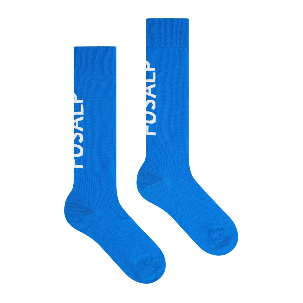 Fusalp Unisex Blu Sock Pop Ski Socks