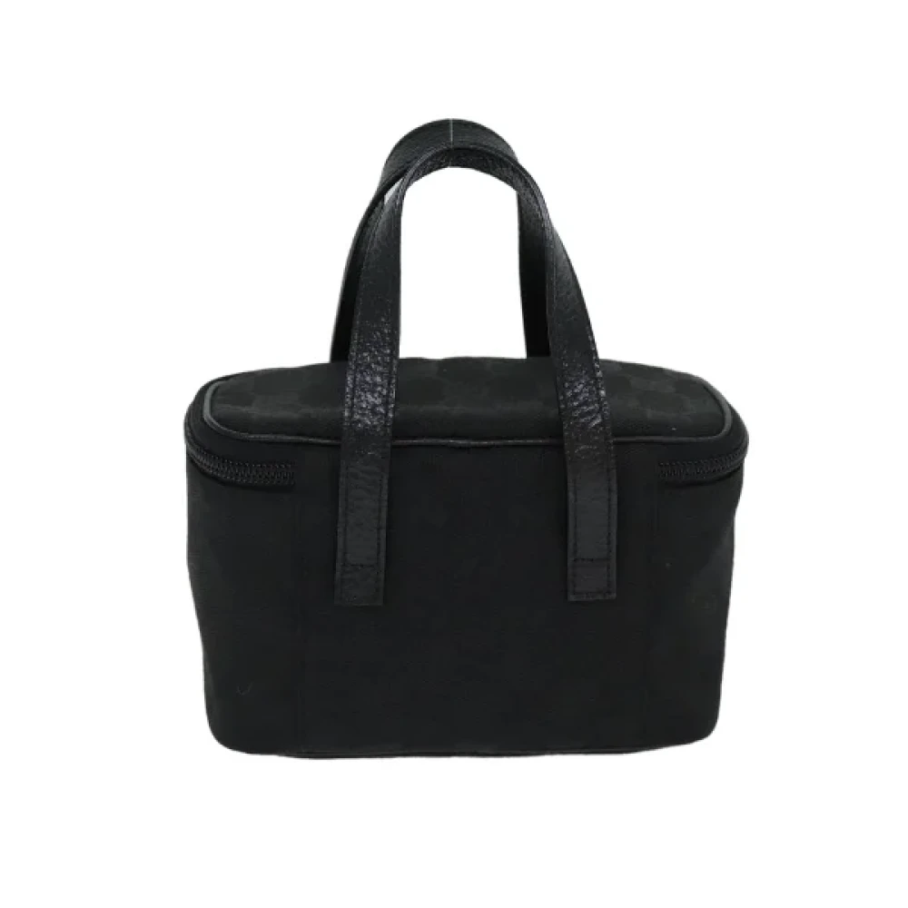 Gucci Vintage Pre-owned Canvas gucci-bags Black Dames