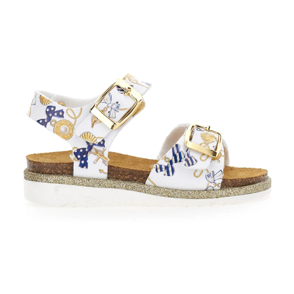 Monnalisa Girls Multicolor Sandals - Kids Sandals - 24 Eu - Kids