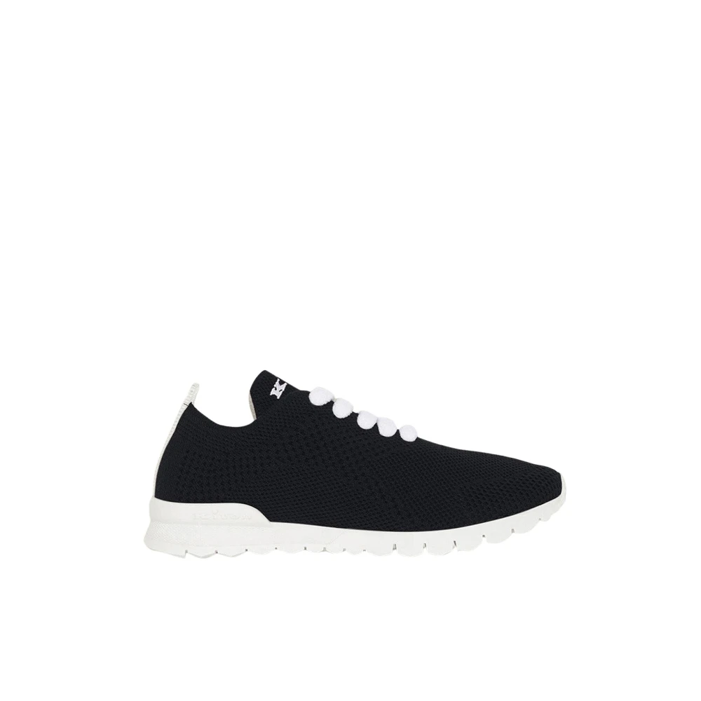 Kiton Zwarte Cashmere Sneakers Dames Schoenen
