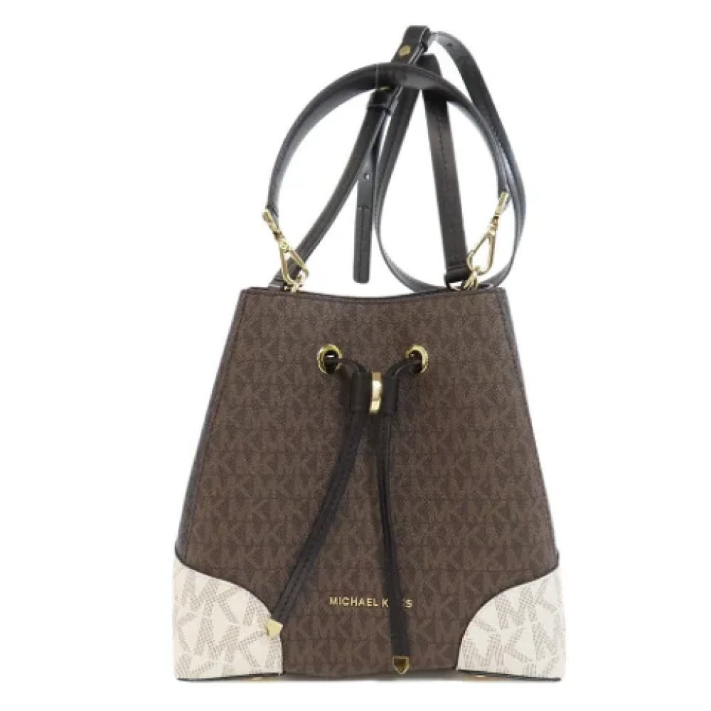 Michael Kors Pre-owned Plastic handbags Brown Dames