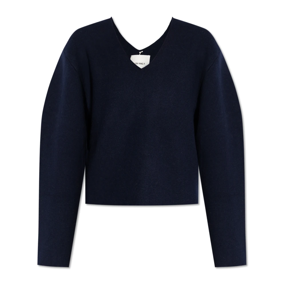 Lisa Yang Sweater Sara Blue Dames