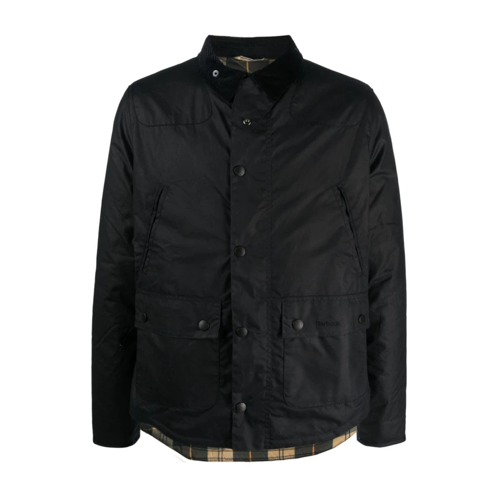 Barbour Men's Blue Light Jackets, 2XL, Cotton 'Reelin' Jacket