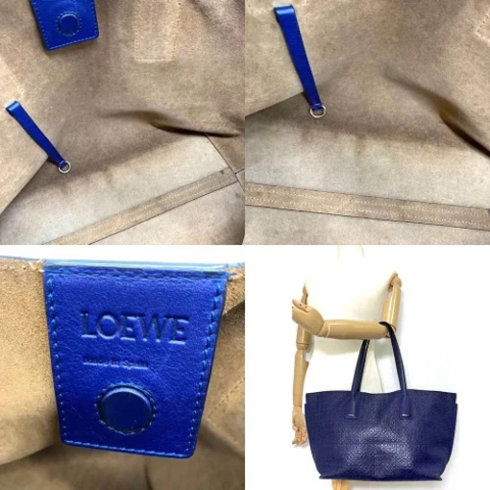 Loewe Pre-owned Fabric totes Blue Dames