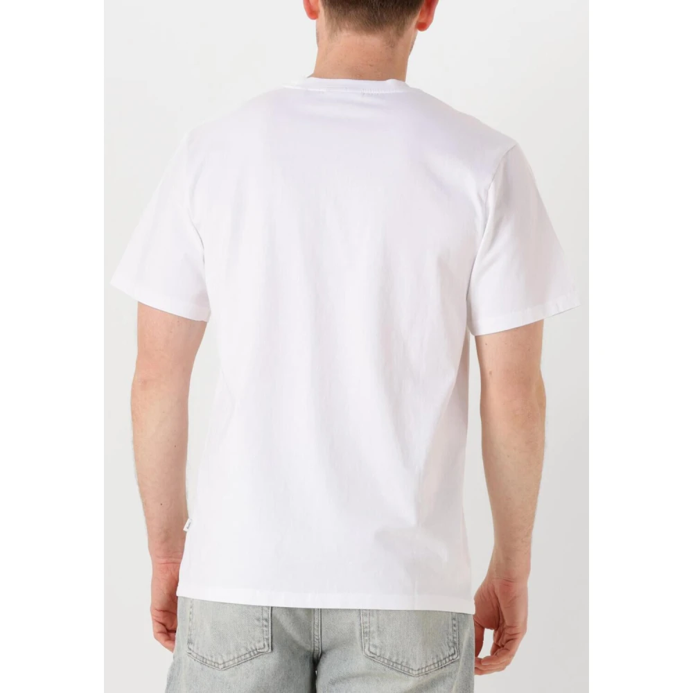 Forét Heren Amber T-shirt White Heren