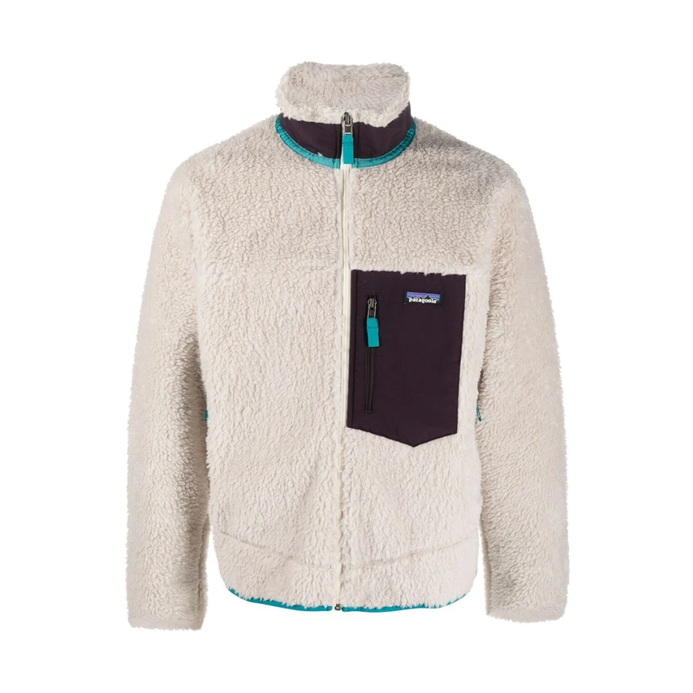 Patagonia Retro Furry Fleece Jas White Heren